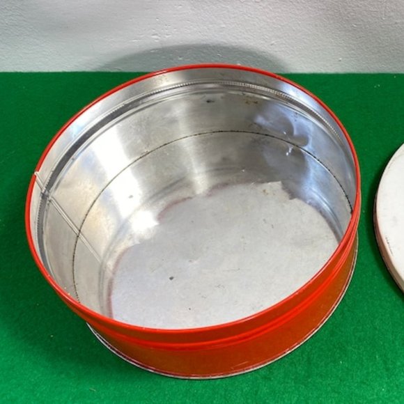 Vintage Tin Jewelry Box with Case, Storage Keepsake Box, Trinket Box, Handmade F - Picture 2 of 8